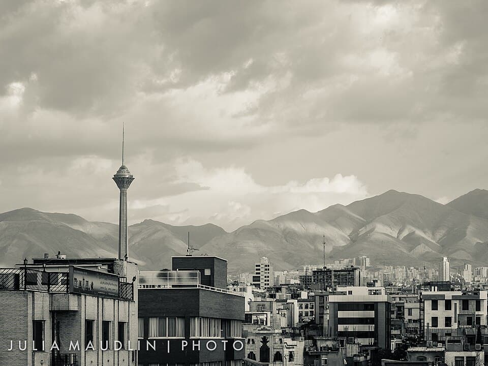 Tehran skyline